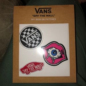Vans 3 pack of iron on patches